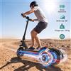 TODIMART Monopattino elettrico TODIMART per adulti, fuoristrada, autonomia 55/70 km, potente batteria Ultra Legere 48V 15Ah/20Ah, doppia sospensione, APP Bluetooth, monopattino elettrico per adulti.
