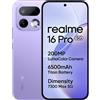 realme 16 Pro Plus 5G Smartphone 6.8", Batteria da 7000mAh, NFC, Fotocamera 200MP OIS, IP69, Ricarica Rapida 80W, Dual SIM, Display AMOLED Curvo 144Hz, Next AI