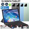 Tablet Android con Schermo HD da 10,36 Pollici, Modello 2025 5G, 16GB RAM, 1TB di Memoria, Batteria da 12000mAh, 10 Core, Dual SIM, GPS, WPS, Bluetooth con Tastiera