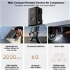 XIAOMI NEW Xiaomi Mijia Compact Portable Electric Air Compressor, Gonfiatore Intelligente con Rilevamento Digitale della Pressione degli Pneumatici, Pompa Elettrica con Batteria a Lunga Durata da 2000mAh