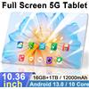 NONE Nuovo Tablet Android 13.0 da 10.36 Pollici, Versione Globale 2026, 10 Core, Wifi, 12000mAh, 16GB+1TB, Fotocamere 16MP+32MP