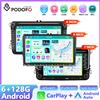 Podofo Autoradio Android 7/8/9 Pollici 6+128G con GPS e Carplay per VW Volkswagen Golf 5 6 Touran Passat B6 Polo Jetta Sharan Seat Skoda