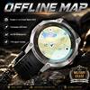 TAVYU 2026 Orologio Intelligente Militare da Esterno con GPS e Mappe Offline per Uomo, Schermo AMOLED da 1,43'', Chiamate Bluetooth, Bussola, Altimetro, Barometro, Impermeabile 5ATM, Fitness Tracker, 170+