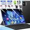 Tablet PC 5G da 10,36 Pollici 2026, 16GB RAM+1TB ROM, Android 13, Batteria da 12000mAh, Dual SIM, con WiFi e Bluetooth