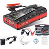 DWiusty Avviatore di Emergenza per Auto, Batteria Automobilistica 6000mAh, Caricabatterie Portatile Potente 12V, Sistema di Avviamento e Funzionamento Auto Booster