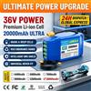 Consegna Rapida, Batteria al Litio Ricaricabile Originale Aggiornata 36V 20000mAh 10S2P, Adatta per Monopattini Elettrici Autobilancianti e Monocicli con Ammortizzazione a Gas