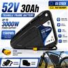 Makita Batteria al litio 48V 52V 20Ah 30Ah 40Ah per bici elettrica con motore da 500W-3000W, alta capacità, lunga autonomia, batteria di ricambio per e-bike, mountain bike MTB, fat bike. Spedizione rapida