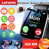 Lenovo 2026 Nuovo Smartwatch per Bambini 4G GPS Impermeabile con Chiamata e Fotocamera, Mini Orologio Elettronico Regalo