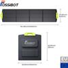 fossibot Pannello Solare Portatile FOSSiBOT SP200 200W, Kit Pieghevole, Pannelli Solari con Efficienza del 23,4%, Impermeabile IP67 per F1200, F1800, F2400, F3600Pro