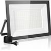 NONE Proiettore LED 10W 20W 30W 50W 100W 150W 200W 300W 500W, Faretto LED da Esterno IP66 Impermeabile, Illuminazione per Giardino, Piazza e Strada