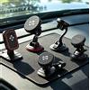 NONE Supporto Magnetico per Telefono da Auto Multi-Opzione, Montaggio Adesivo su Cruscotto, Supporto a Ventosa con Collo Flessibile, Rotazione a 360° per Parabrezza e Cruscotto Auto, Navigazione GPS