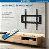 NONE Supporto Fisso per TV a Parete Resistente per l'Installazione di Schermi di Grandi Dimensioni per Home Theater
