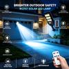 NONE Lampada Solare da Esterno Impermeabile con Sensore di Movimento e Accensione/Spegnimento Automatico per Illuminazione di Giardini e Vialetti