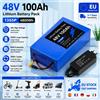 DAGENLY Batteria al litio 48V 10Ah 13S5P 18650 ricaricabile con BMS integrato per E-Bike, monopattino elettrico, mountain bike con motore da 500W 750W 1000W, spedizione rapida UE