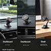 NONE Set Supporto Magnetico Multiuso per Telefono, Montaggio su Cruscotto o Parabrezza dell'Auto, Supporto Flessibile a Collo d'Anatra, Compatibile con MagSafe, per Viaggi in Veicolo, Uso Temporaneo su
