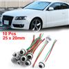 Uxcell Car DC 12V W5W T10 194 168 presa di luce portalampada prolunga cablaggio adattatore connettore 2/10/20/30Pcs