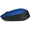 Logitech mouse m171 wireless blue (910-004640) (910004640)
