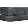 Logitech keyboard ergo k860 wireless de-layout delayout (920-009167) (920009167)