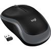 Logitech mouse m185 wireless black grey (910-002238) (910002238)