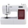 Brother sewingmachine cs10s classic white red (cs10s)