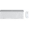 Logitech 920-009205 tastiera mouse incluso universale rf wireless qwerty us international bianco