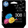 Hp ink no 308 tri-color tricolor (7fp20ue)