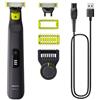 Philips shaver oneblade pro qp6542 15 face&body black schwarz (qp6542/15)