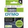 Dymo schriftband clear white 45020 (s0720600)