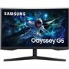 Samsung monitor odyssey g5 g55c 27" ls27cg554eu (ls27cg554euxen)