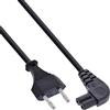 Inline 16754D Cavo di Alimentazione Nero 10 m CEE7/16 Accoppiatore C7