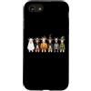 Funny Halloween Farm Animal Designs Custodia per iPhone SE (2020) / 7/8 Cute Halloween Goat Costume Lineup Funny Goat Lover