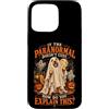 Nomad Tides & Pines Design Ghost Retriev Custodia per iPhone 15 Pro Max Simpatico cane fantasma Golden Retriever divertente scherzo