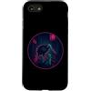 kiwi synthwave bird rainy alley kiwi bir Custodia per iPhone SE (2020) / 7/8 Kiwi Rainy City Primavera Segno