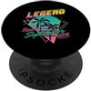 Legend Since Birthday Retro Palm Legend Since September 2016 PopSockets PopGrip Adesivo