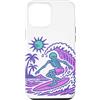 generic Custodia per iPhone 12 Pro Max Scheletro surf estate spiaggia grafica