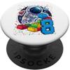 Toy Bricks Space Astronaut Builder Birth Mattoni giocattolo per ottavo compleanno astronauta spaziale Master Builder PopSockets PopGrip Adesivo
