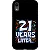 Twenty One Later 21st Birthday Party Mem Custodia per iPhone XR Twenty One 21 Years Later 21st Birthday Party Funny Meme