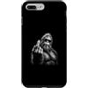 Rebellious Sasquatch Primate Humor Custodia per iPhone 7 Plus/8 Plus SasquatchBigfoot Medio Dito Ribelle Primate