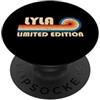 Custom First Name Cool Given Name Gift I LYLA Name Personalised Funny Retro Vintage Birthday PopSockets PopGrip Adesivo