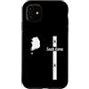 MASH MOSH Custodia per iPhone 11 Corea del Sud Mappa, Corea Bandiera Colori Paese Contorno Viaggi