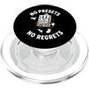 Modular Synth Music Producer Apparel Synthesizer Player No Presets No Regrets Eurorack Synth PopSockets PopGrip per MagSafe