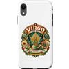 Wheat & Orbit Studio Ltd. Custodia per iPhone XR Virgo Selezionare Vintage Cosmic Label Zodiac Design