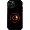 Europe Africa Total Solar Eclipse 2.8.20 Custodia per iPhone 11 Pro Total Solar Eclipse 2.8.2027 Spagna Marocco Egitto