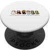 Funny Cavalier Dog Pet Owner Halloween G Cavalier King Charles Spaniel Spooky Autunno Halloween Grafica PopSockets PopGrip Adesivo