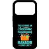 Funny Housekeeping & Cleaning Crew Appar Custodia per iPhone 17 Pro Impressionante Housekeeping Manager Funny Hotel Cleaner