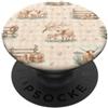 Cozy Countryside Farm Life Design Studio Longhorn - Recinzione per paesaggi estivi di campagna PopSockets PopGrip Adesivo