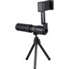 Zerodeko Monoculare Telescopico 10-300x40 in Metallo Zoom e Clip