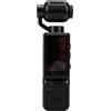 Annadue Action Camera POV Portatile per Vlogging in Viaggio (BLACK) | Lente Rotante a 360° Schermo da 1,97 Pollici con Luce di Riempimento Batteria Ricaricabile Portatile da 1200 MAh Fino a 128