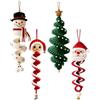 Generic Kit Fai Da Te Per Ornamento A Spirale Con Pupazzo Di Neve All'uncinetto (4pc)