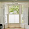 YANHONG Pellicola Vetri Finestre 100 x 150 cm Adsorbimento Elettrostatico Pellicola per Finestre Privacy Autoadesiva Removibile per Bagno Ufficio Camera da Letto, bianco opaco